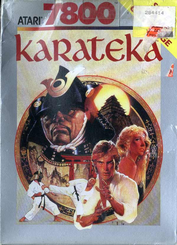 Karateka Box Scan - Front